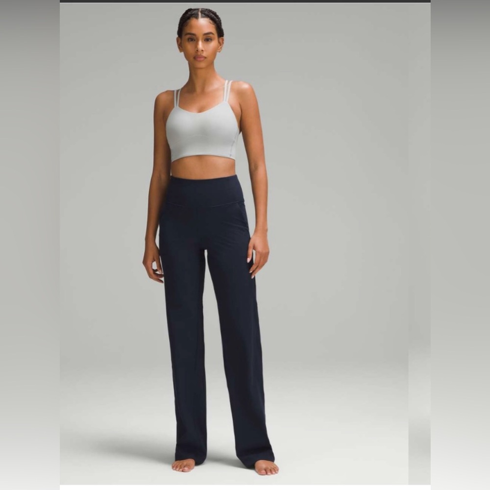 Lululemon Align Ribbed High-Rise Wide-Leg Pants size 10